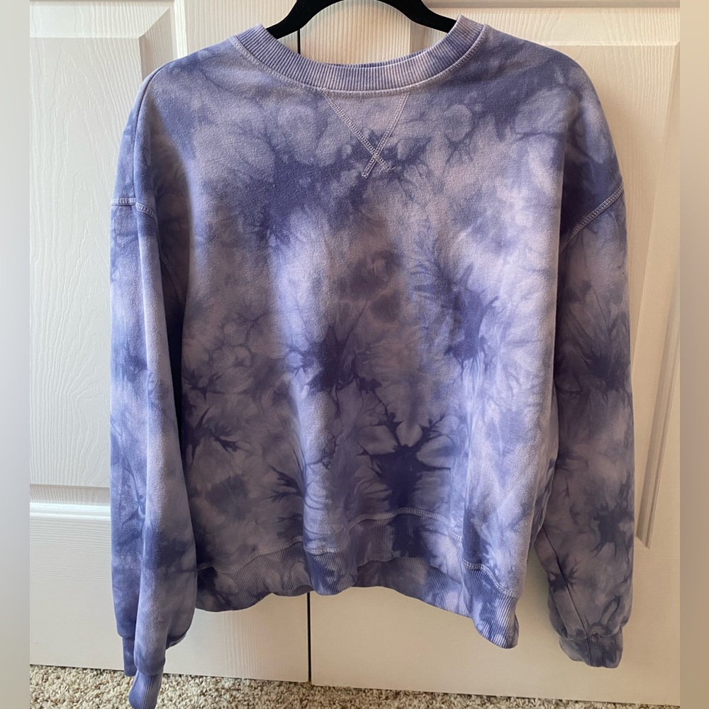Pac Sun Tie Dye Crewneck